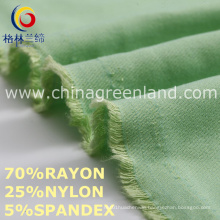 Rayon Nylon Spandex Twill Fabric to Trousers Textile (GLLML456)